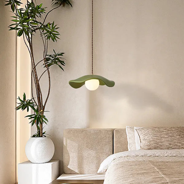 Luvikno | Lotus blader pendellampe - Gi naturlig eleganse til spiseområdet ditt