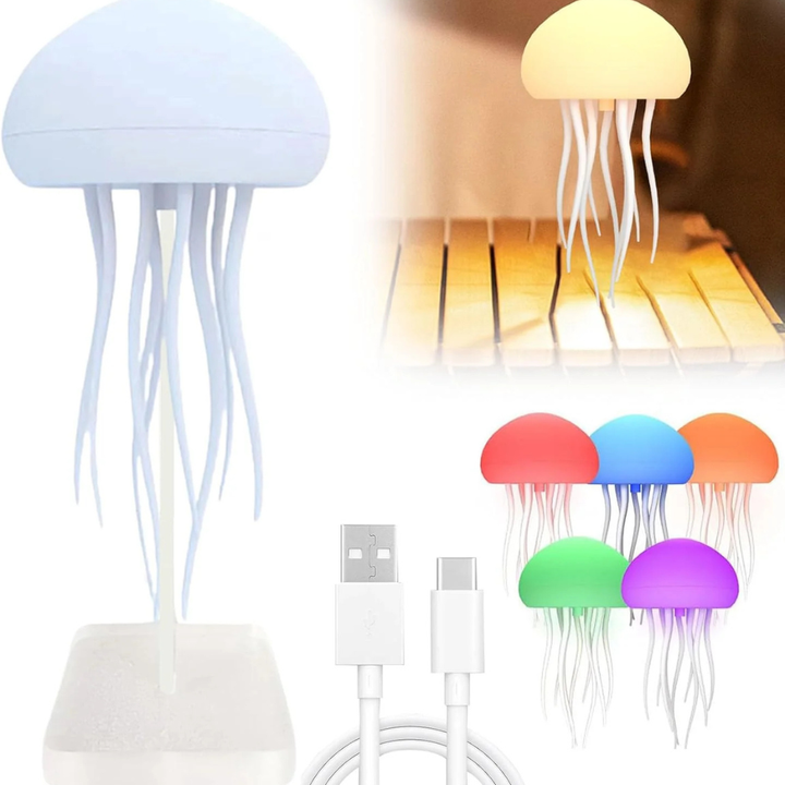 LED Manetlampe Stemningslys Oppladbar Beroligende Ambient Luvikno
