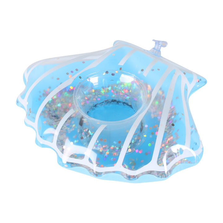 Dame Inflatable Pool Ring med Blomster Mønster Luvikno