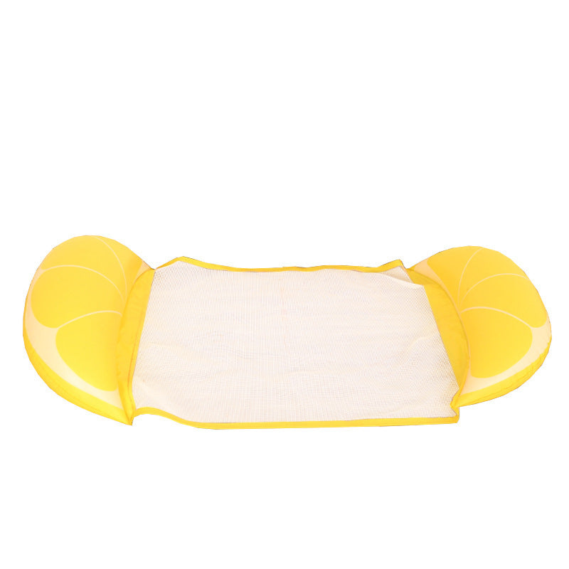 Unisex oppustbar lounge med sitrusdesign Luvikno