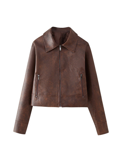 Luvik | Nahkatakki & Lyhyt Hame Koordinaatistosetti