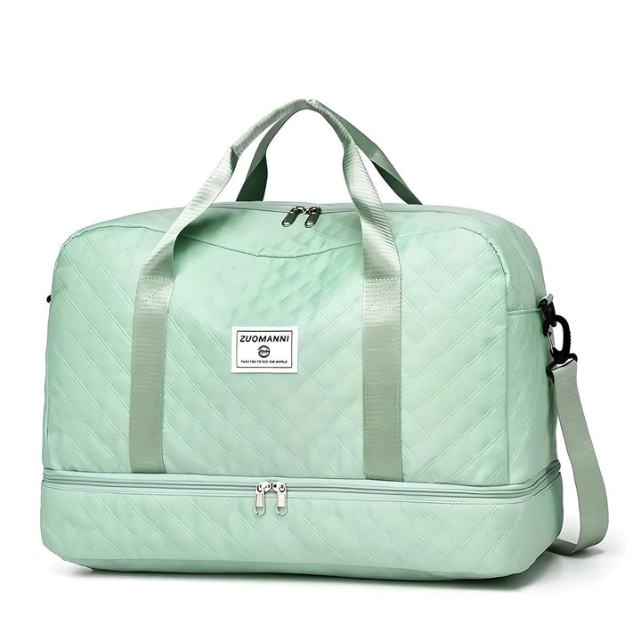Luvikno | Romslig Weekend Duffel Bag | Vanntett, Multikompartments & Ideal for Korte Turer og Treningsøkter