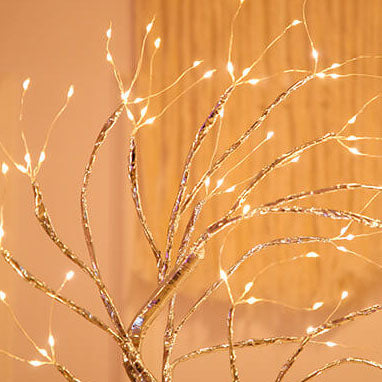 LED Bordlampe med Fargerike Tre Lys Luvikno