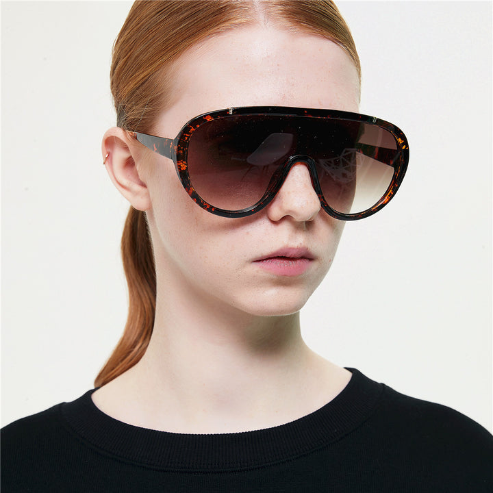 Dame moteriktig solbrille Luvikno