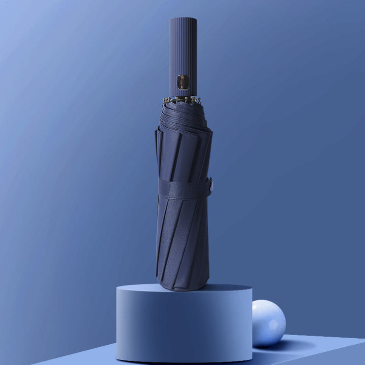 Dame elegant og kompakt sammenleggbar paraply Luvikno