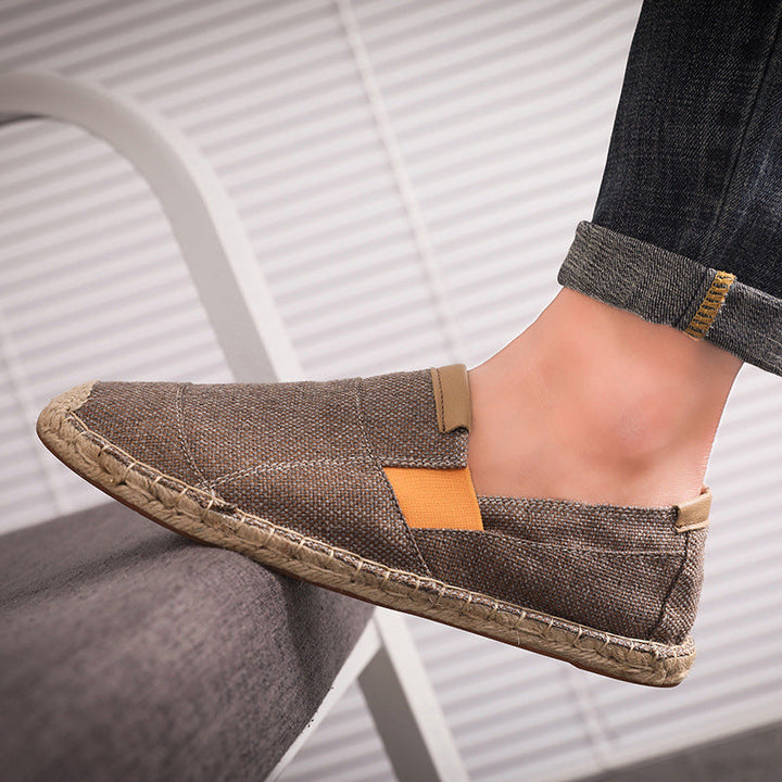 Luvik | Tyylikäs Kevyt Canvas Loafer Miehille