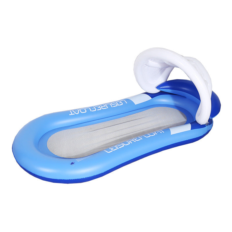 Women Inflatable Water Lounge with Integrated Safety Edge Luvikno