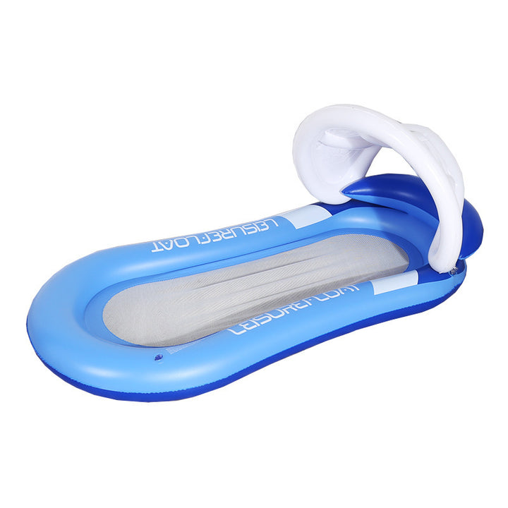 Women Inflatable Water Lounge with Integrated Safety Edge Luvikno