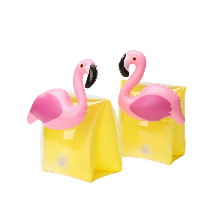 Unisex svømmewinger med flamingo-design Luvikno