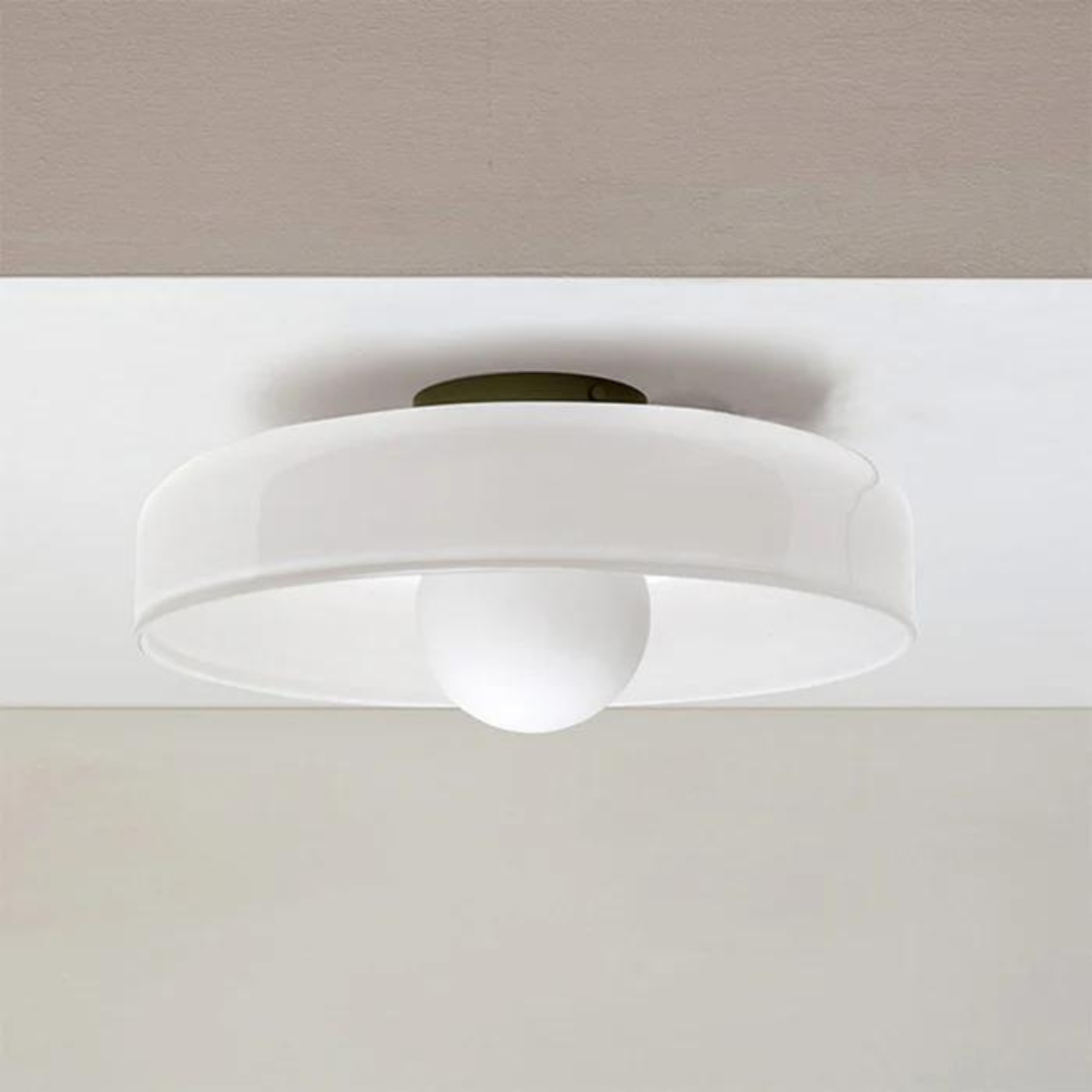 Rund Taklampe med Stilleggende Funksjonalitet - LumiSphere | Luvikno
