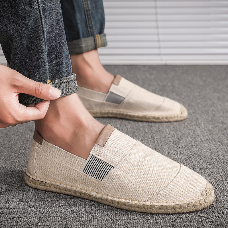 Luvik | Tyylikäs Kevyt Canvas Loafer Miehille