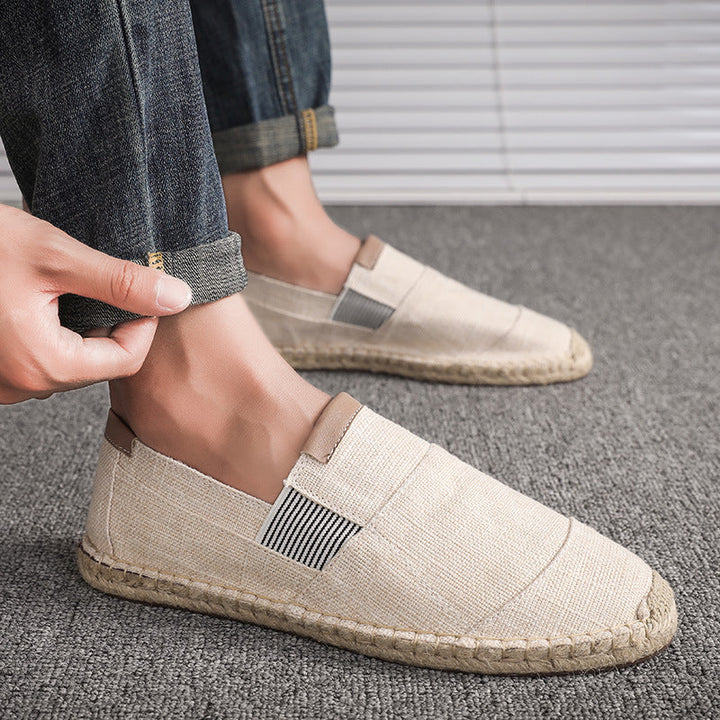 Luvik | Tyylikäs Kevyt Canvas Loafer Miehille