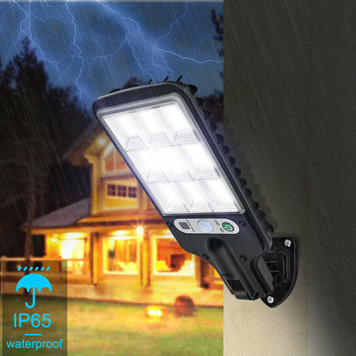 Premium solcel-drevet LED gate lampe | Luvikno