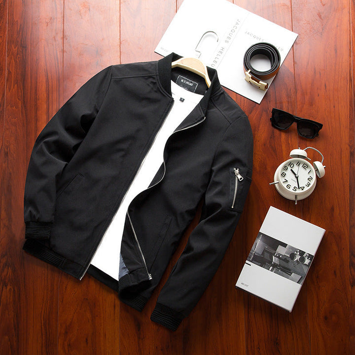 Luvik | Miesten siirtymätakki vetoketjulla hihassa