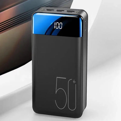 Luvikno | Voltaro 50000 mAh Powerbank Rask lading for bærbar PC, nettbrett, smarttelefon Kompakt Kraftig