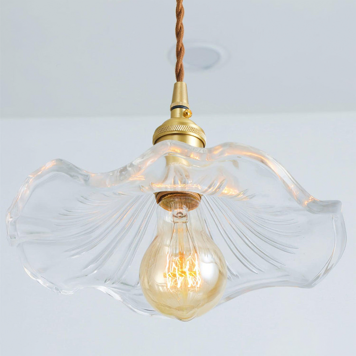 Trendy Hibiscus Blom Pendellampe - FlowerLite | Luvikno