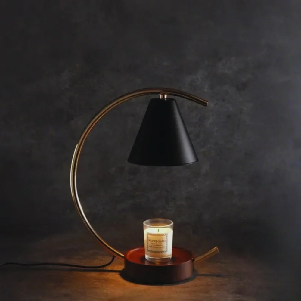 Moon Arc Wax Lamp | Luvikno