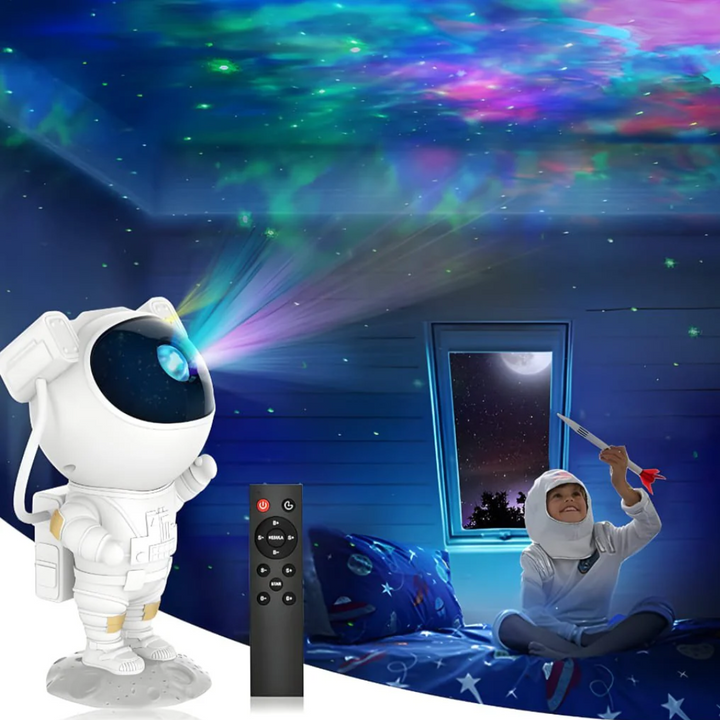 Astronaut Romlys Nattlys Luvikno