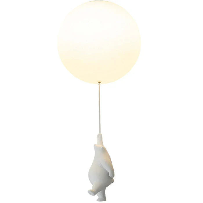 Barnas Taklampe med Bjørn og Ballong - CloudBear | Luvikno