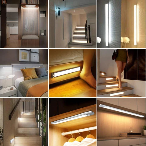LumaGlow Magnetisk Bevegelsessensor Lampe Luvikno
