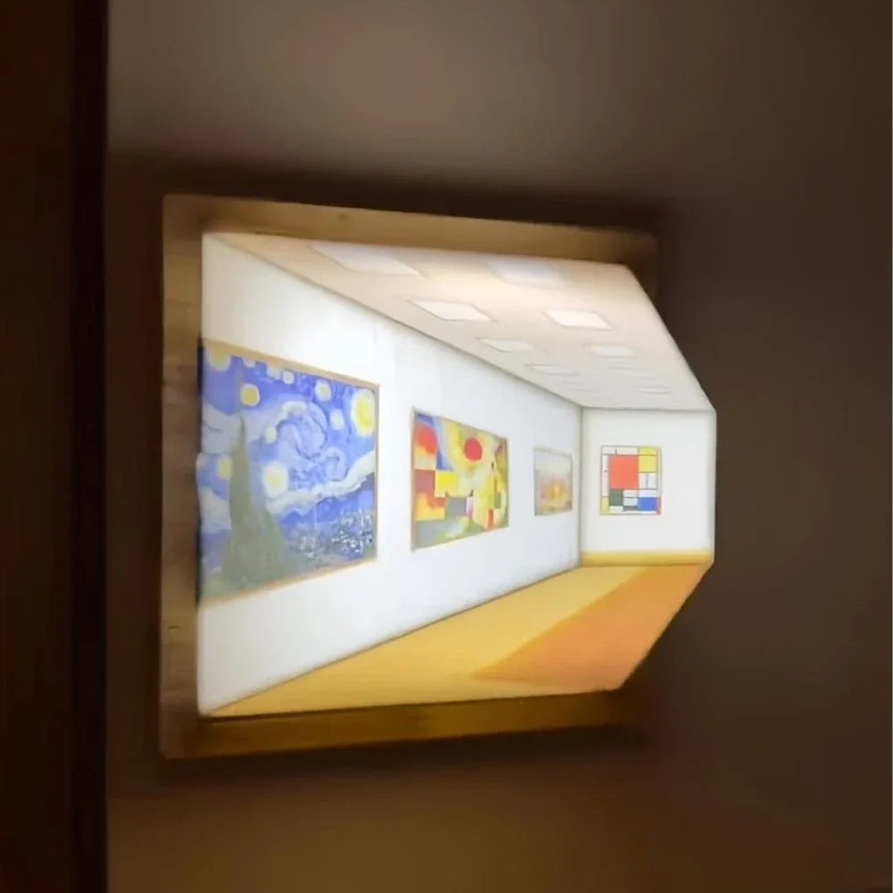 Gallery Illusion Vegglampe | Luvikno
