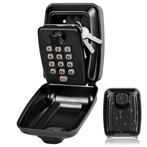 KeyGuard Utendørs Safe – Værbestandig Veggmontert Nøkkelboks | Luvikno