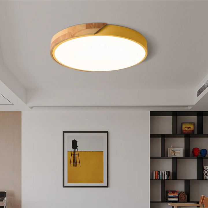 Luvikno | Delos – Skandinavisk Tre LED Taklampe | Moderne Energi-Effektiv Innendørs Belysning