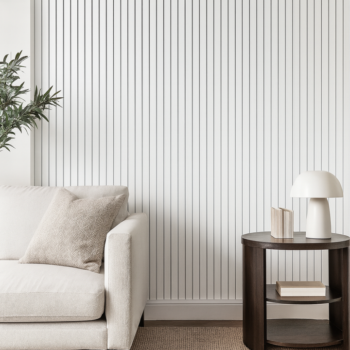 Veggedekorasjon 3D Tre-look PVC Panel Selvklebende Vanntett Luvikno