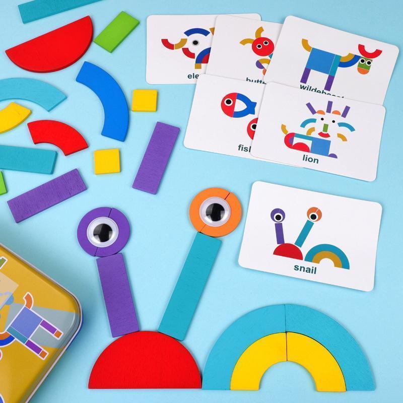 Utdanningspuslespill Toy | Luvikno