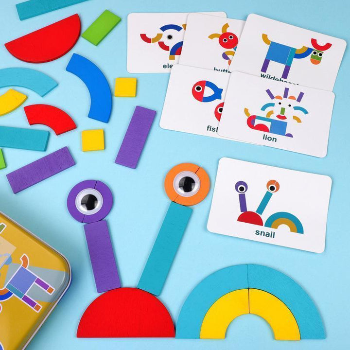 Utdanningspuslespill Toy | Luvikno
