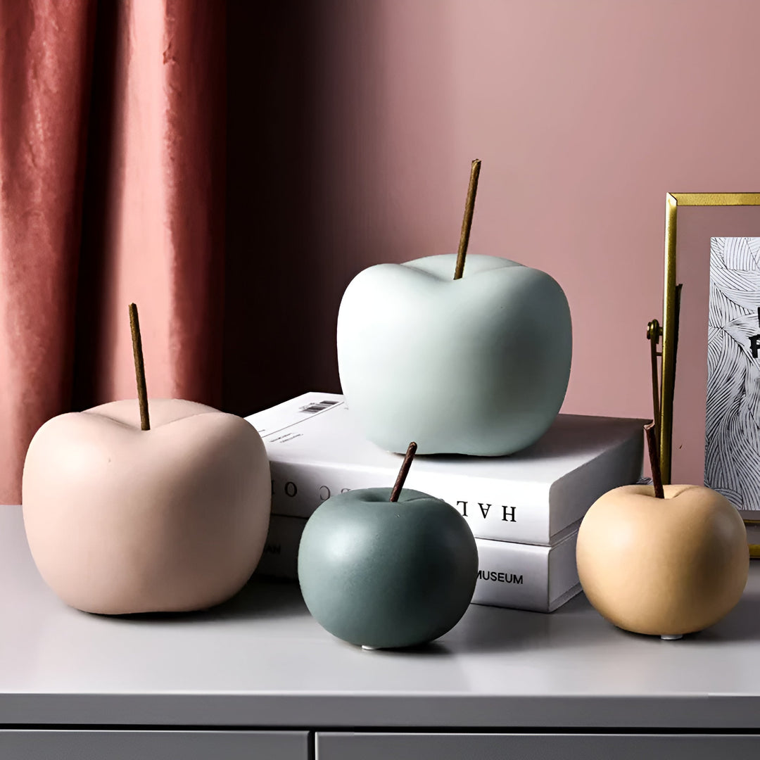 Apple Accent Sculpture | Luvikno