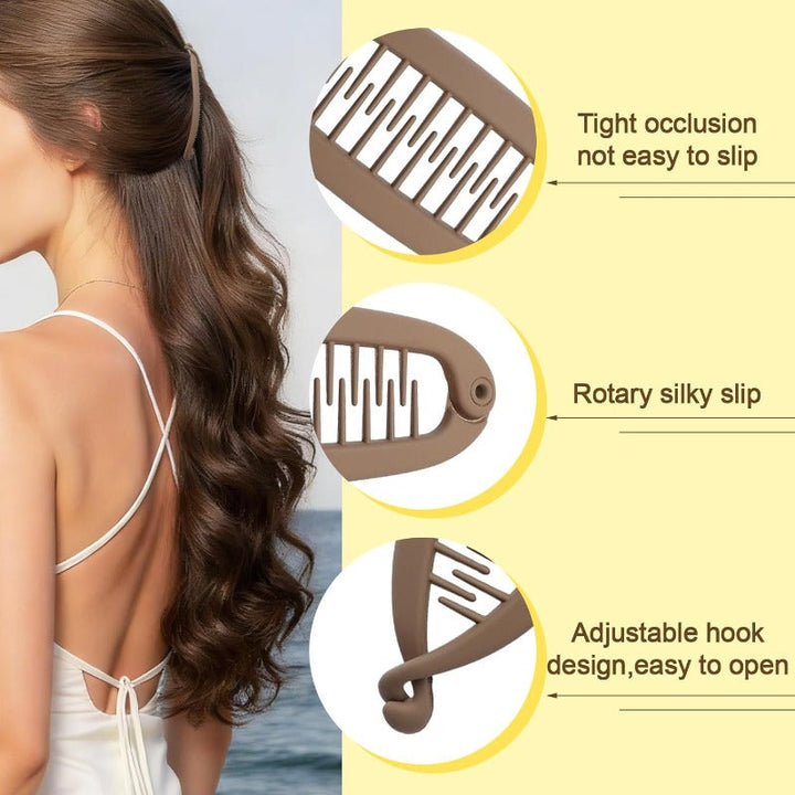 Gentle Volumizing Banana Clip Luvikno