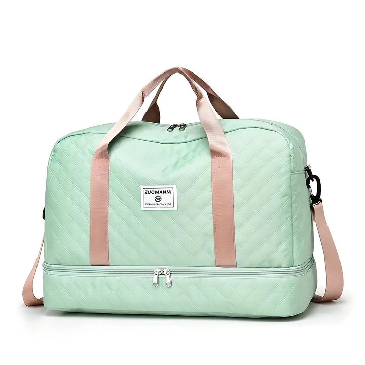Luvikno | Romslig Weekend Duffel Bag | Vanntett, Multikompartments & Ideal for Korte Turer og Treningsøkter
