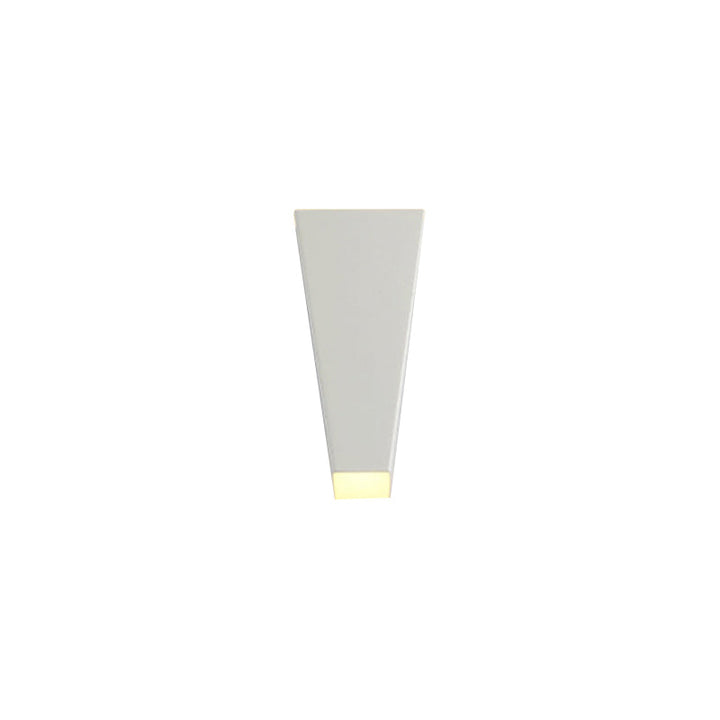 Minimalistisk Stil Trapezoid Veggvasker Lys Aluminium Varm/Hvit Belysning LED Sengelampe i Svart/Hvit | Luvikno