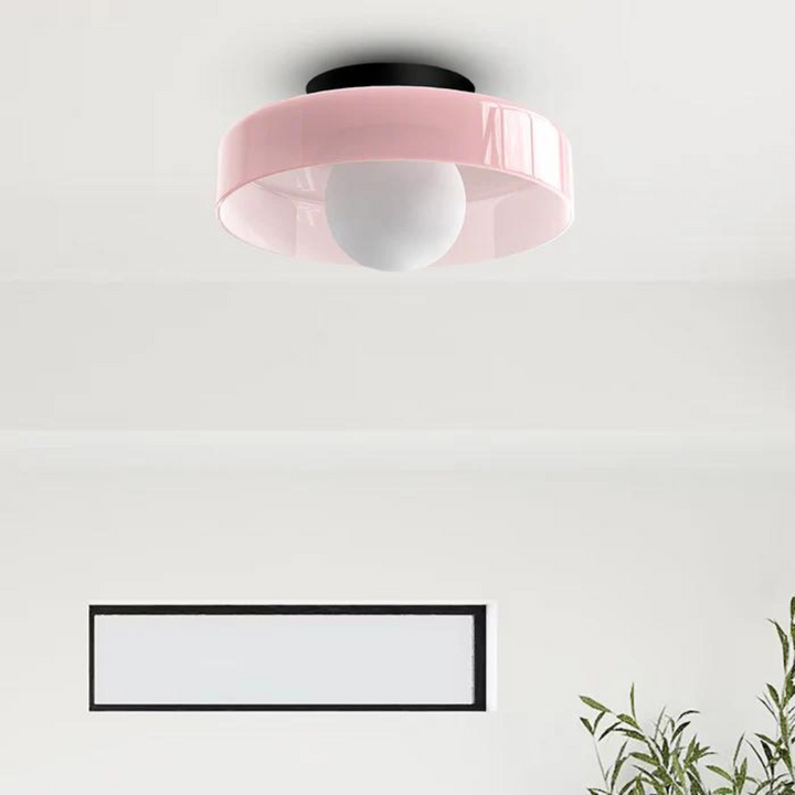 Rund Taklampe med Stilleggende Funksjonalitet - LumiSphere | Luvikno