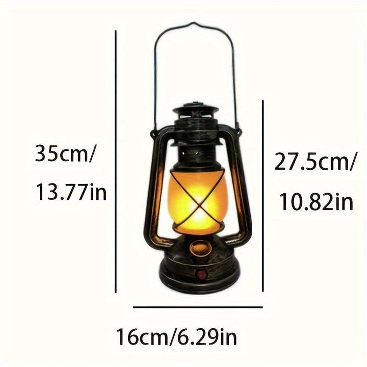RetroGlow Lantern – Vintage LED Lantern med Flamme Lys Effekt | Luvikno