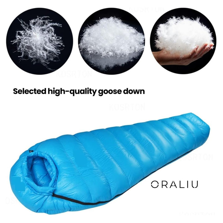 Luvikno | Vinter Sovepose – Dunisolert, 400T Ripstop Nylon, -20°C Vurdert