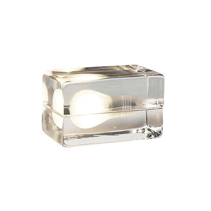 Luvikno | Icecube Lampe - Moderne bordlampe i form av en isblokk