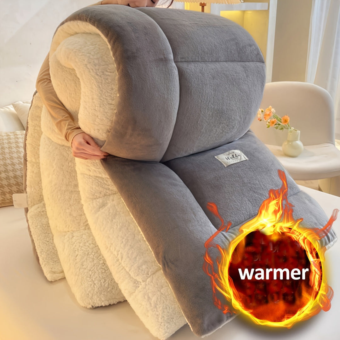 Luvikno | Stilig Hytte Sherpa Fleece Duvet – Ultimat Komfort & Varme