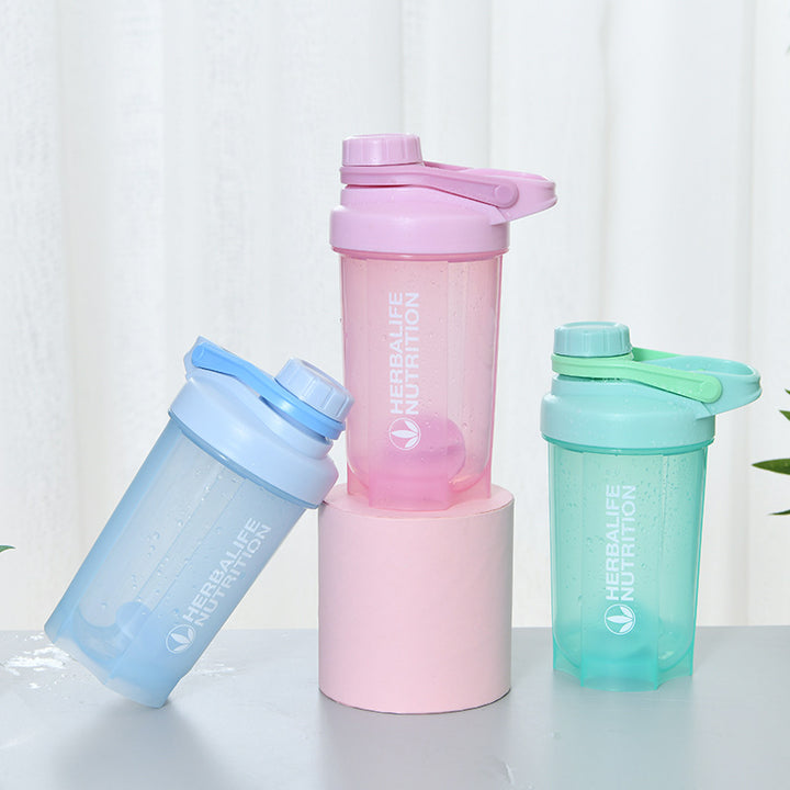 Unisex Shakerflaske med mixerball for fitness- og protein-drikker Luvikno