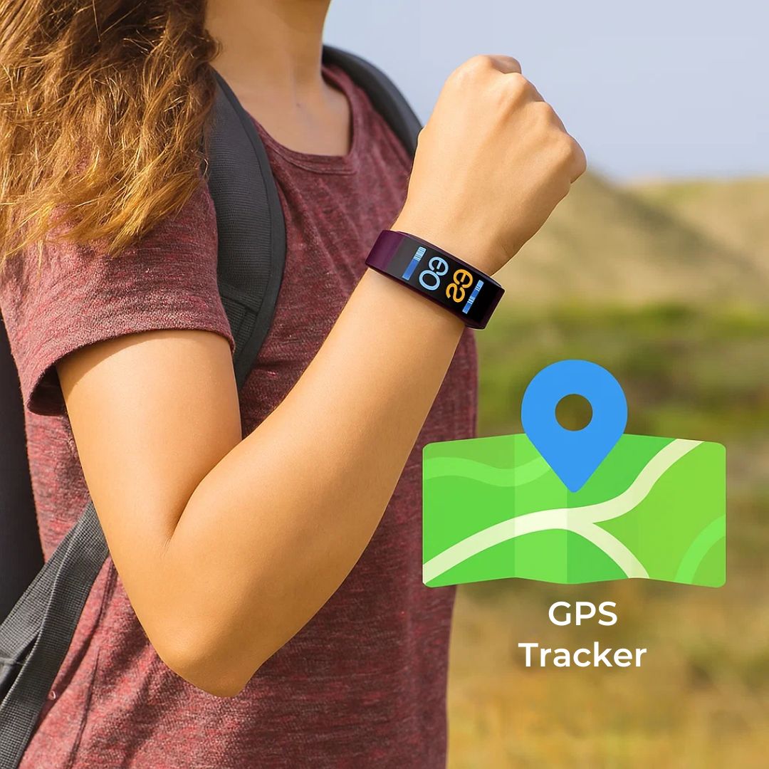 GuardianTime | Smartklok for Seniorer – Fall Deteksjon – Helseovervåkning – GPS Tracker – Eldres Sikkerhet Luvikno