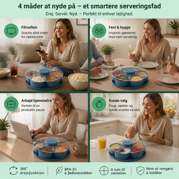 ServeSpin roterende brett med rom | Luvikno