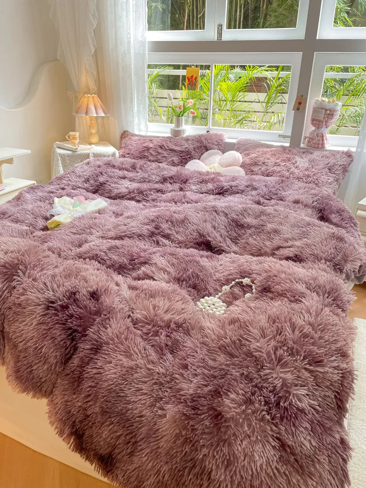 Luvikno | FluffCandy - Luksus langhåret dyneovertrekk for vintervarme