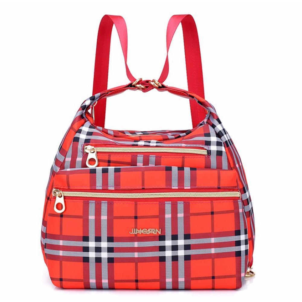 Bag med doble glidelåser, ryggsekk, håndveske og crossbody-veske | Luvikno