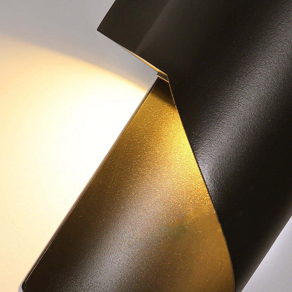 LED Vegglampe med minimalistisk aluminiumsdesign Luvikno