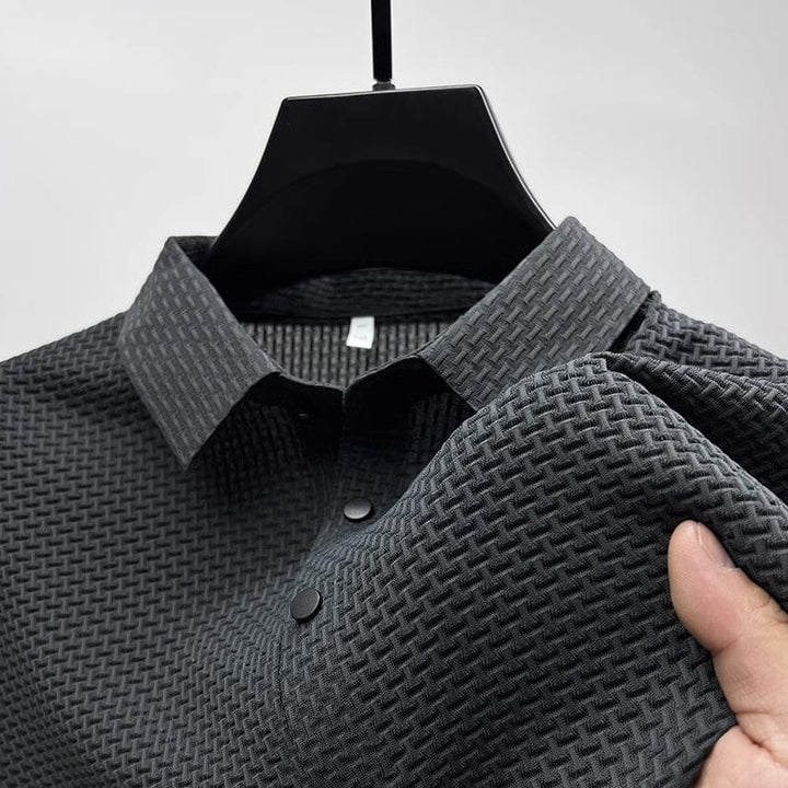 Mesh Ice Silk Korte Ermel T-skjorte | Luvikno