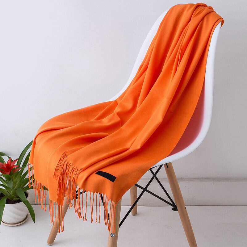 Cashmere skjerf for kvinner Myk Varm Vinter Sjall Luvikno