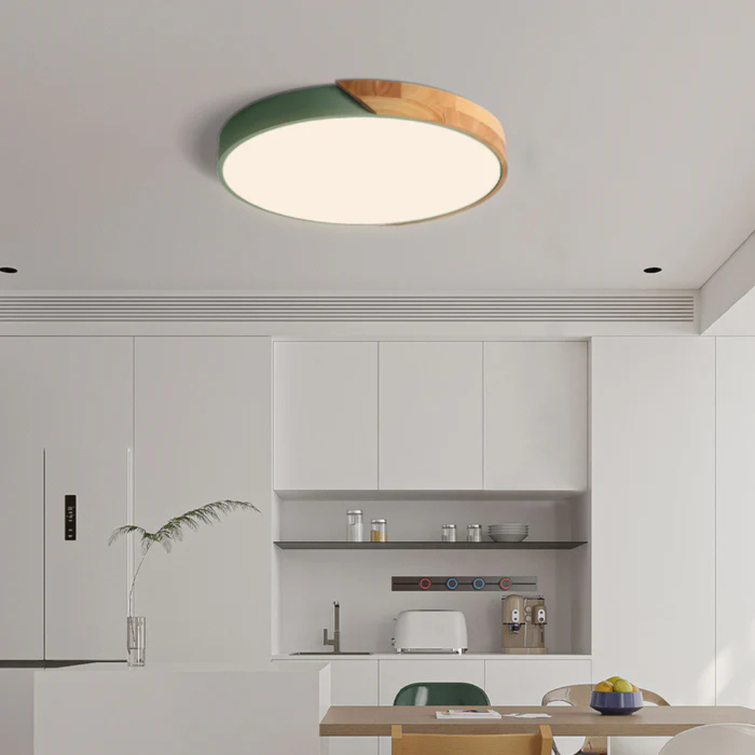 Luvikno | Delos – Skandinavisk Tre LED Taklampe | Moderne Energi-Effektiv Innendørs Belysning