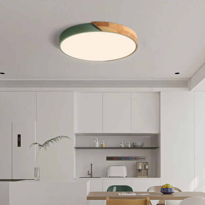 Luvikno | Delos – Skandinavisk Tre LED Taklampe | Moderne Energi-Effektiv Innendørs Belysning
