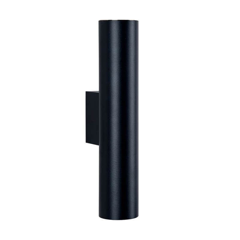 Luvikno | Enkel Aluminium Sylinderformet 2-Lykt Vegglampe